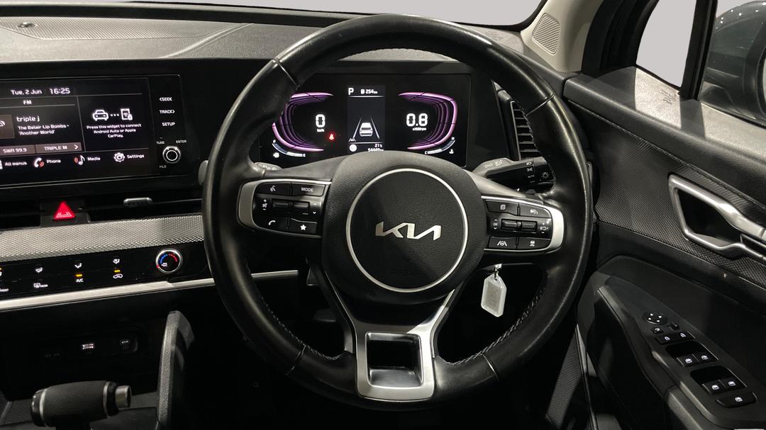 2023 Kia Sportage S (FWD), Automatic, 54449 km, Steering Wheel Close-up