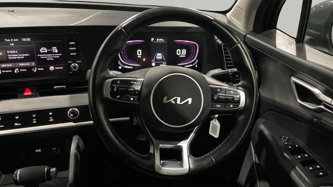 2023 Kia Sportage S (FWD), Automatic, 54449 km, Steering Wheel Close-up