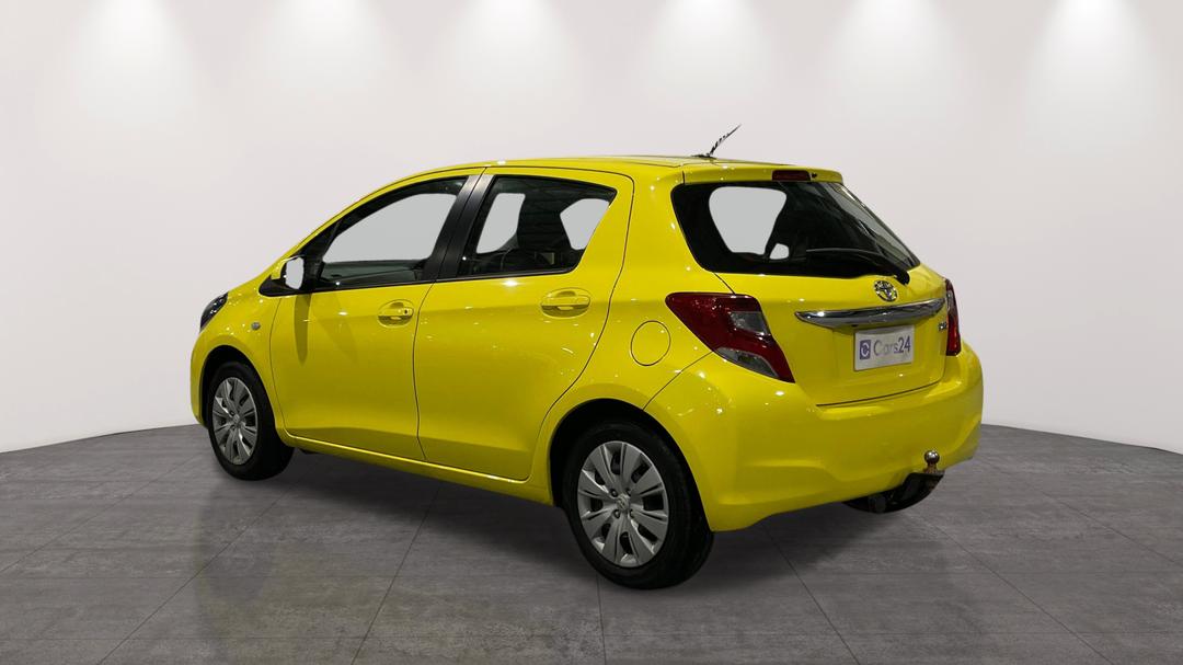 2016 Toyota Yaris Ascent, Manual, 72542 km, Left Back Diagonal (45- Degree) View