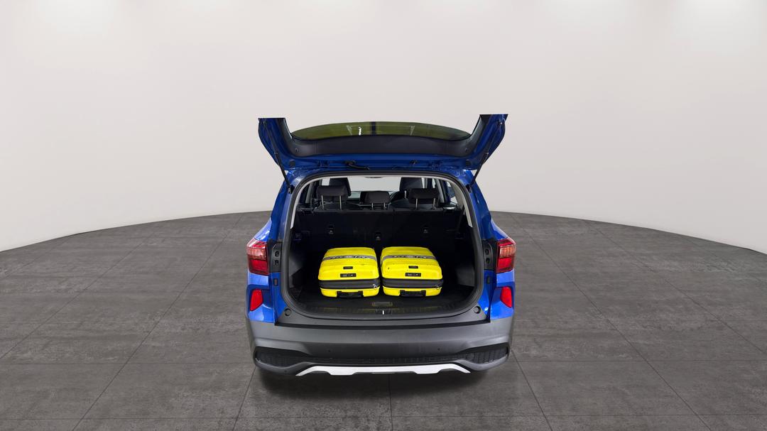 2020 Kia Seltos Sport (FWD), Automatic, 35006 km, Boot Inside View with Luggage