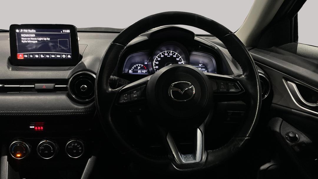 2018 Mazda CX-3 Maxx Sport (FWD), Automatic, 85149 km, Steering Wheel Close-up