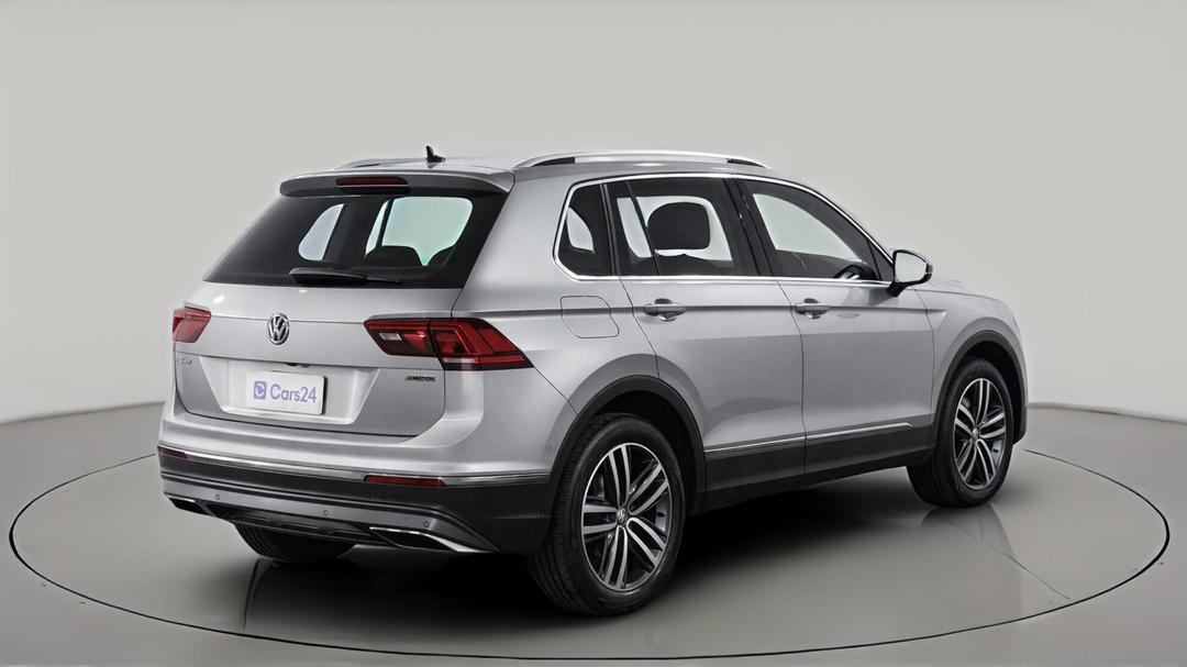 2018 Volkswagen Tiguan 162 Tsi Highline, Automatic, 81232 km, Right Back Diagonal (45- Degree) View