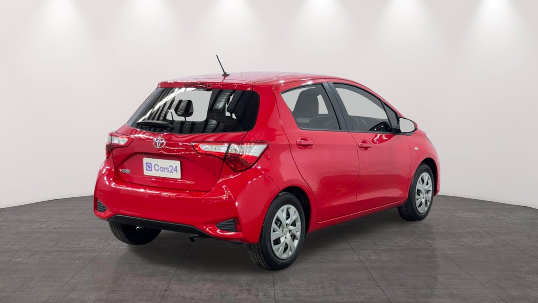 2018 Toyota Yaris Ascent, Manual, 78829 km, Right Back Diagonal (45- Degree) View