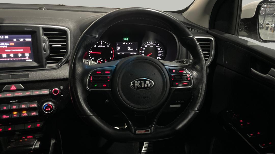 2017 Kia Sportage Gt-line (AWD), Automatic, 112272 km, Steering Wheel Close-up