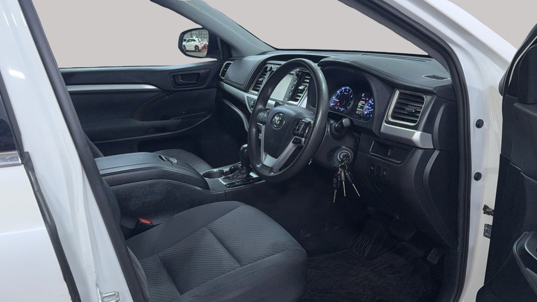 Right Side Front Door Cabin View