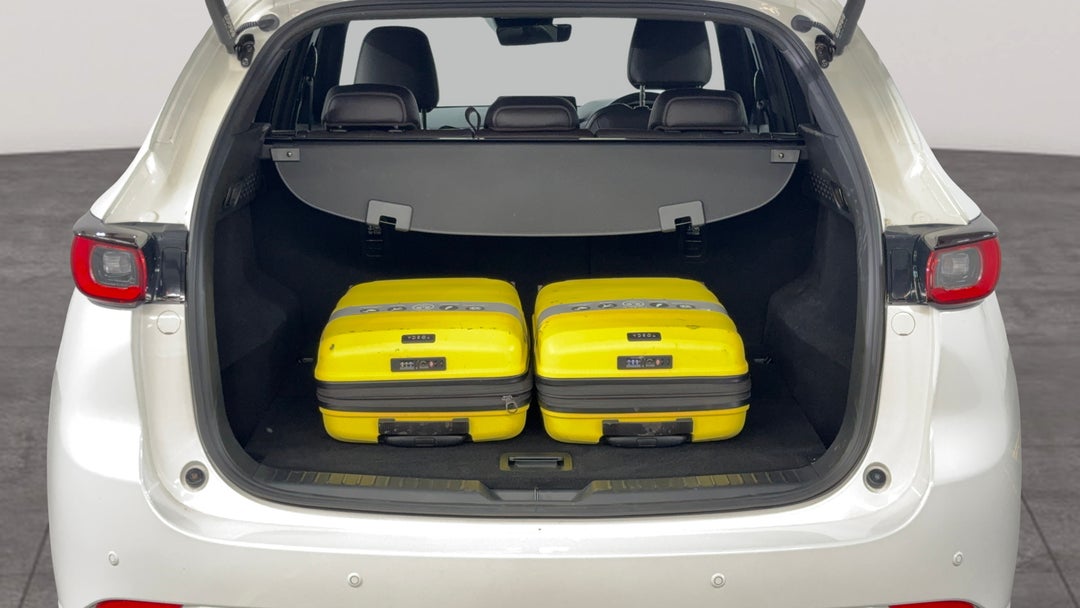 Boot Inside View with Luggage