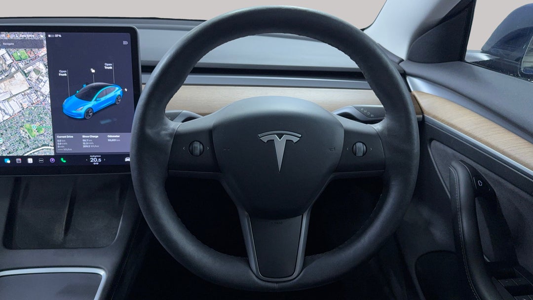 2021 Tesla Model 3 Standard Range Plus RWD, Automatic, 50651 km, Steering Wheel Close-up