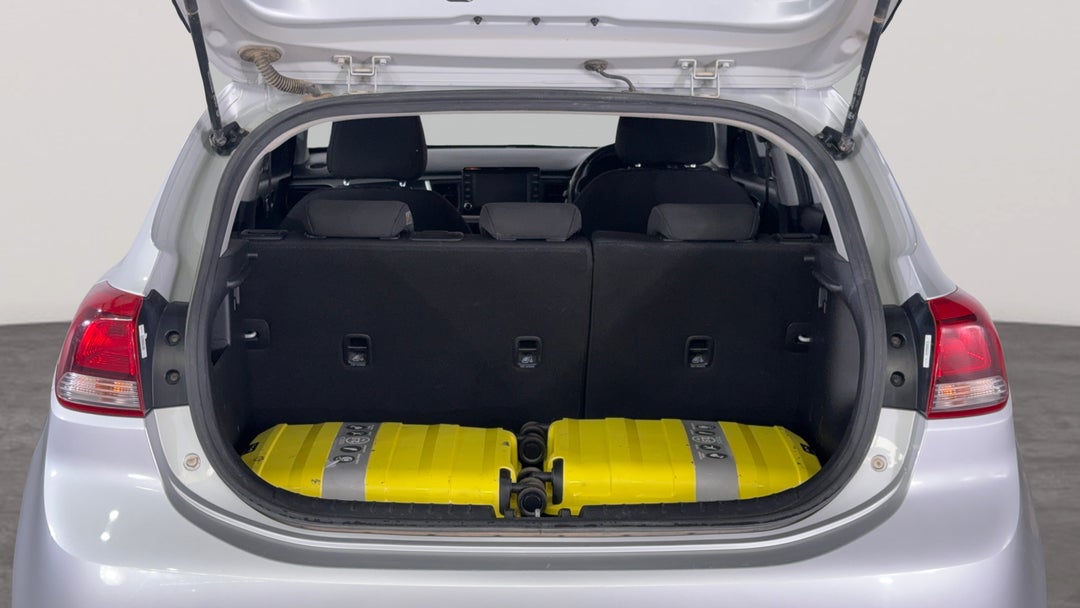 Boot Inside View with Luggage