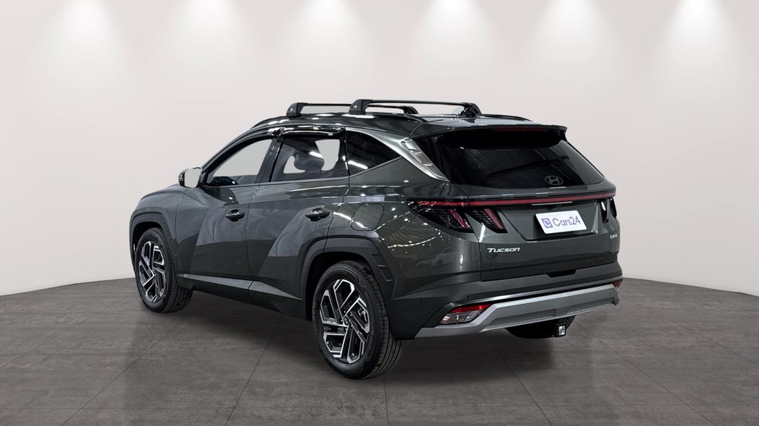 2025 Hyundai Tucson Premium Hybrid (AWD), Automatic, 2546 km, Left Back Diagonal (45- Degree) View