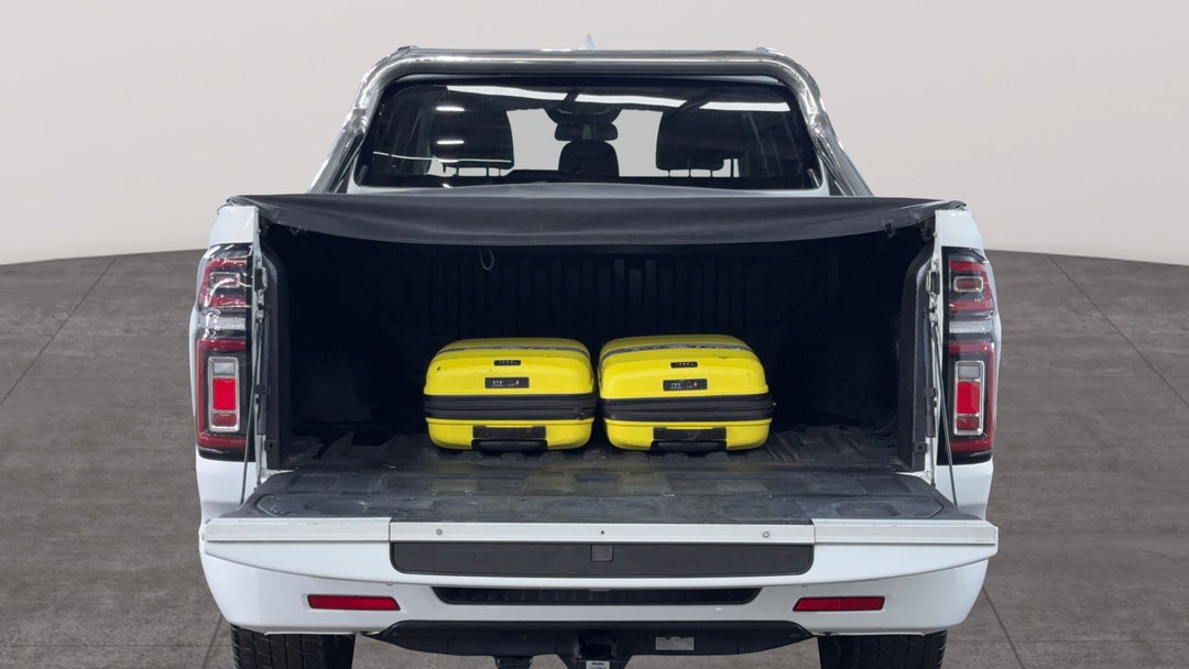 2021 GWM Ute Cannon-X (4x4), Automatic, 72365 km, Boot Inside View with Luggage