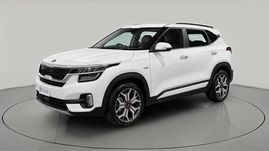 2021 Kia Seltos Gt-line (AWD), Automatic, 30349 km, Left Front Diagonal (45- Degree) View