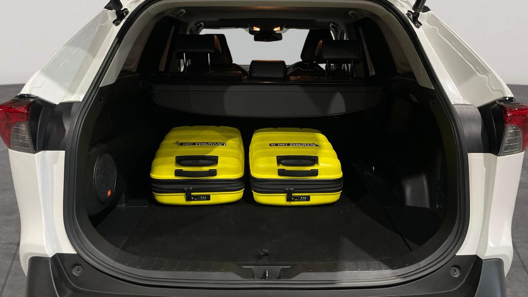 2021 Toyota RAV4 Cruiser (AWD) Hybrid, Automatic, 64602 km, Boot Inside View with Luggage