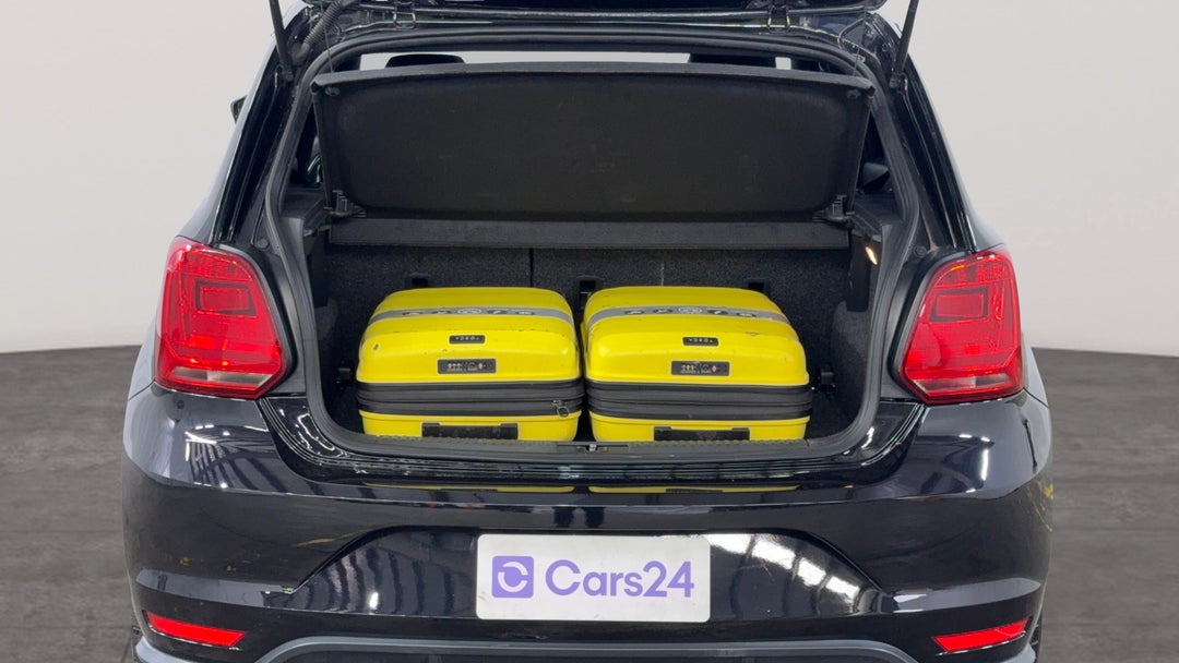 Boot Inside View with Luggage