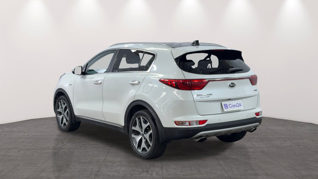 2016 Kia Sportage Platinum (AWD), Automatic, 113632 km, Left Back Diagonal (45- Degree) View