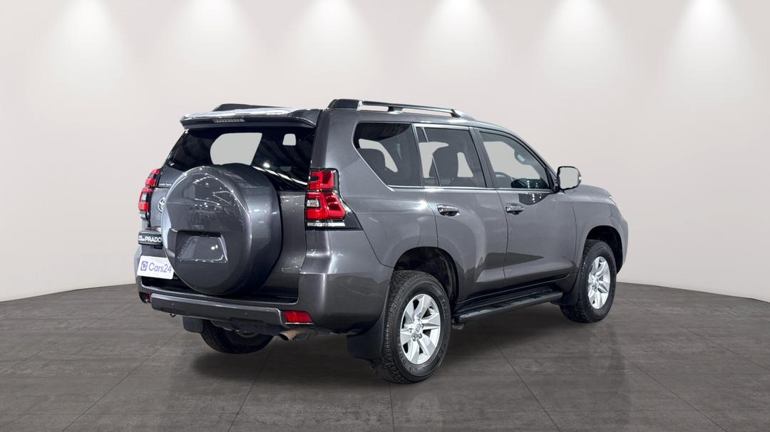 2023 Toyota Landcruiser Prado Gxl, Automatic, 61611 km, Right Back Diagonal (45- Degree) View