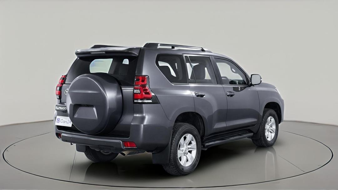 2023 Toyota Landcruiser Prado Gxl, Automatic, 61611 km, Right Back Diagonal (45- Degree) View