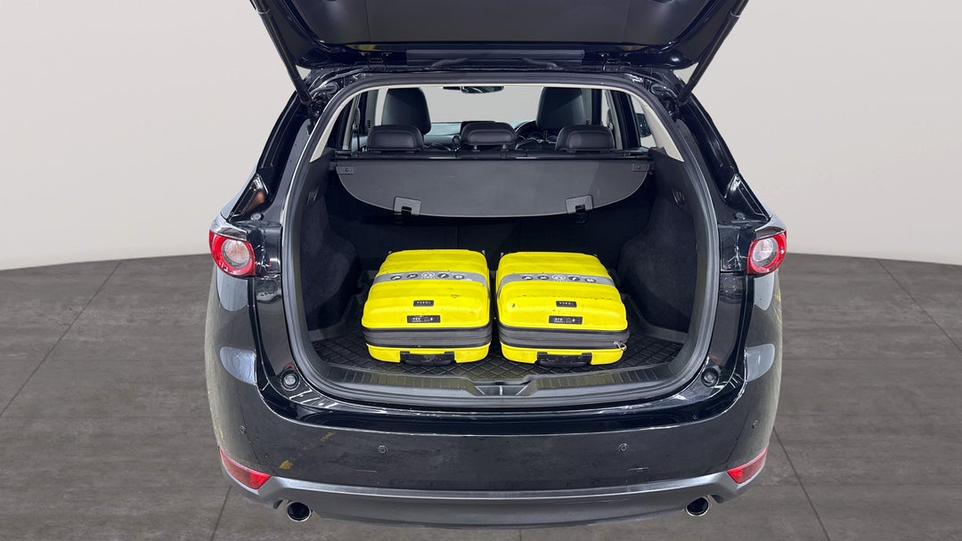 2017 Mazda CX-5 Gt (4x4), Automatic, 104839 km, Boot Inside View with Luggage