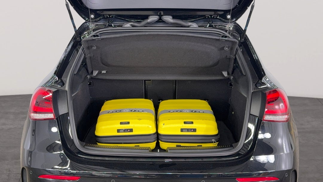 Boot Inside View with Luggage