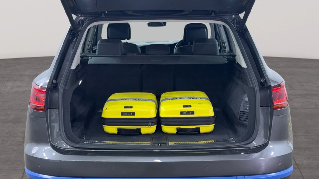 Boot Inside View with Luggage