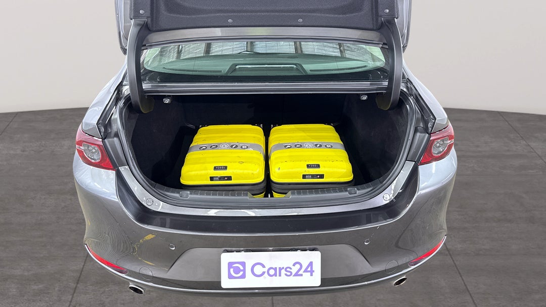 2021 Mazda 3 G20 Pure, Automatic, 60800 km, Boot Inside View with Luggage
