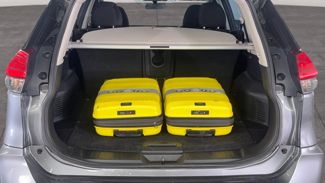 Boot Inside View with Luggage