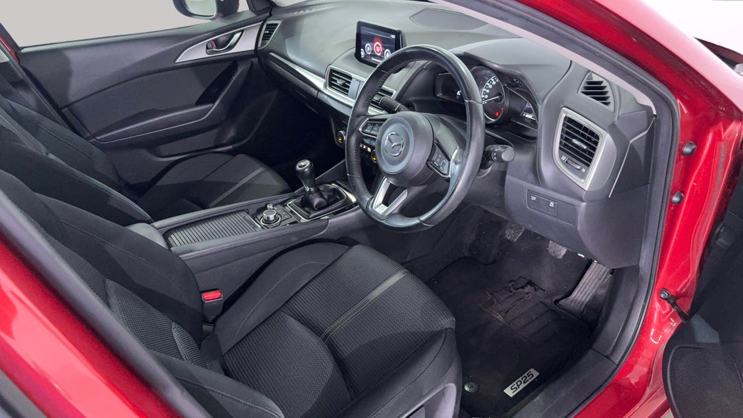 Right Side Front Door Cabin View