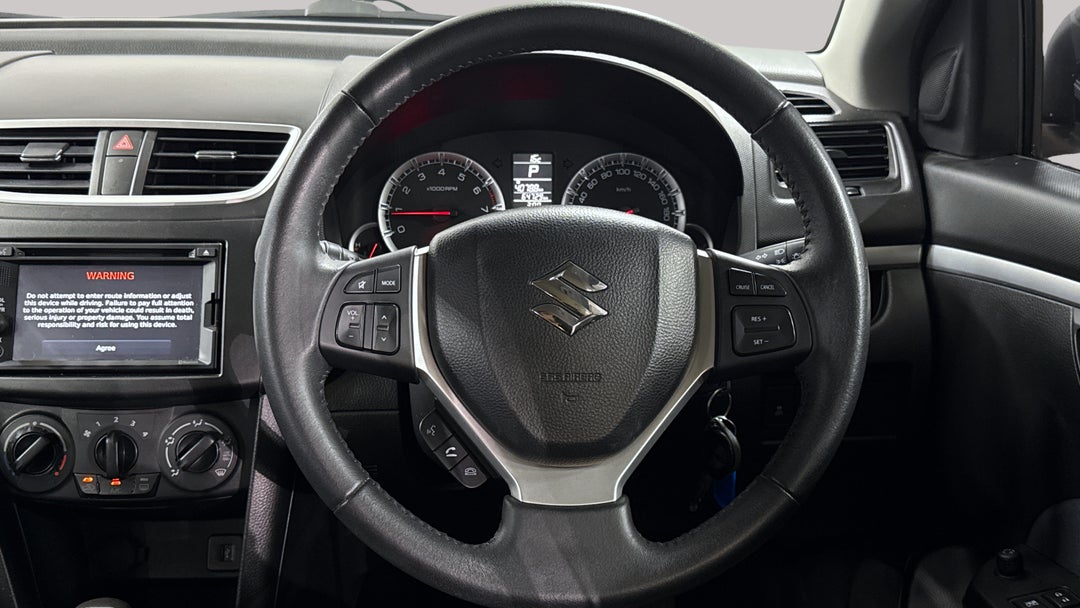 2015 Suzuki Swift Gl Navigator, Automatic, 64729 km, Steering Wheel Close-up