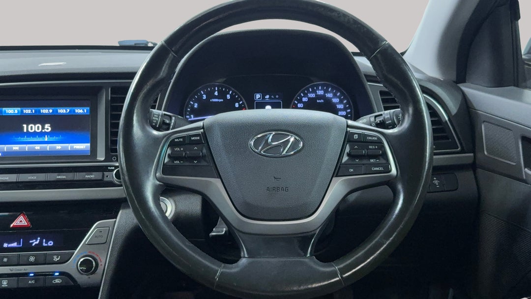 Steering Wheel Close-up