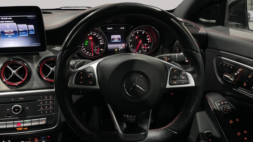 2017 Mercedes-benz CLA 250 Sport 4matic S/brake, Automatic, 98549 km, Steering Wheel Close-up