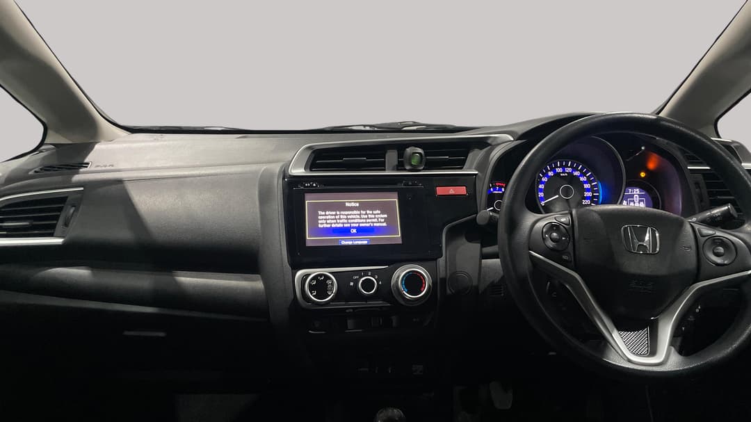 2016 Honda Jazz Vti, Manual, 30132 km, Dashboard View