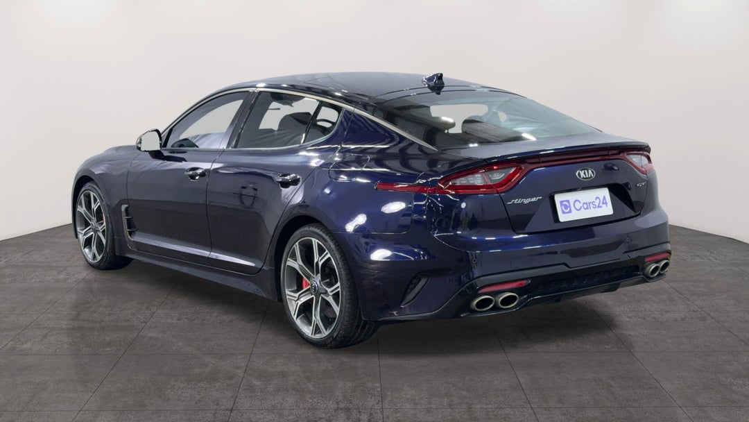 2019 Kia Stinger Gt (red Leather), Automatic, 122905 km, Left Back Diagonal (45- Degree) View