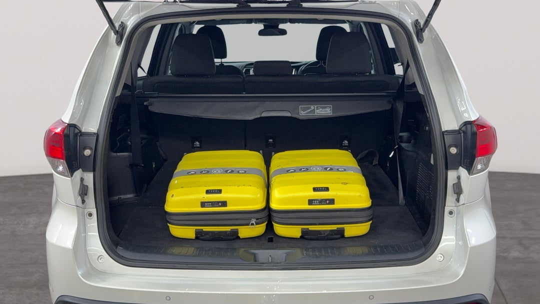 Boot Inside View with Luggage