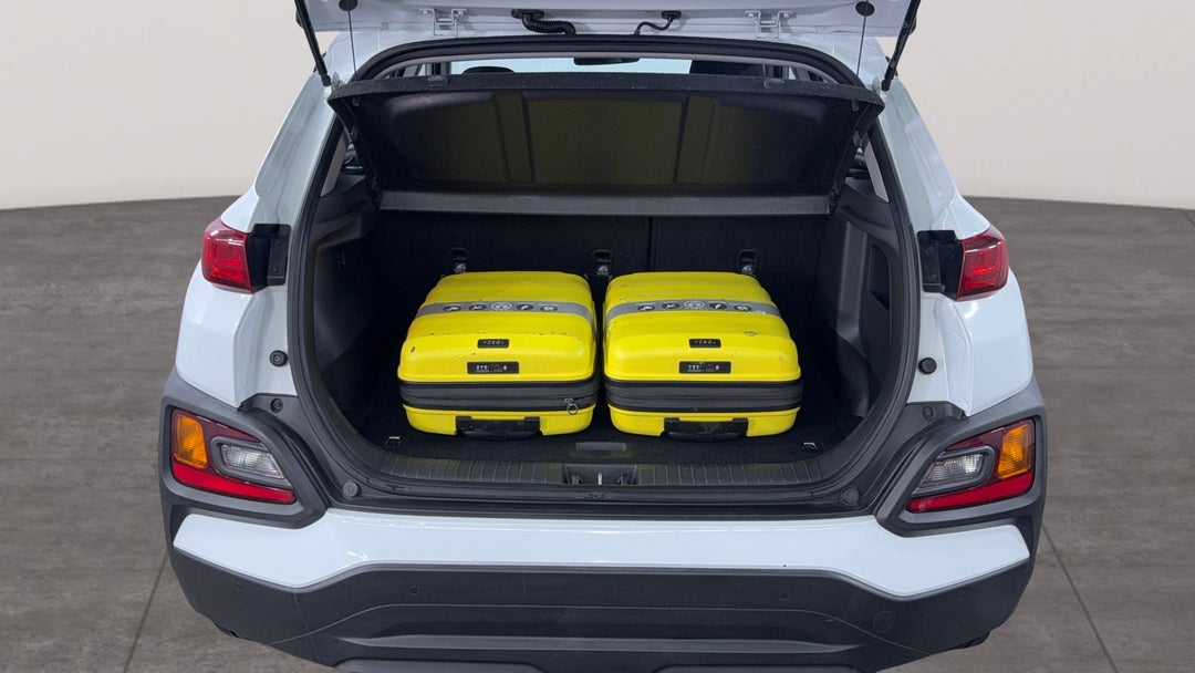 2020 Hyundai Kona Active (FWD), Automatic, 88013 km, Boot Inside View with Luggage