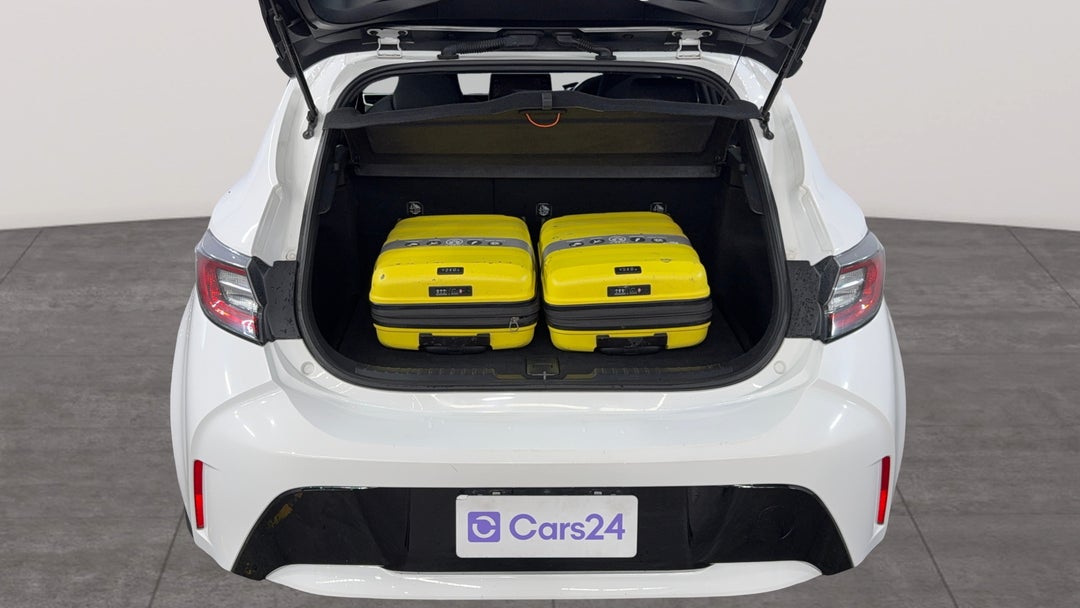 Boot Inside View with Luggage