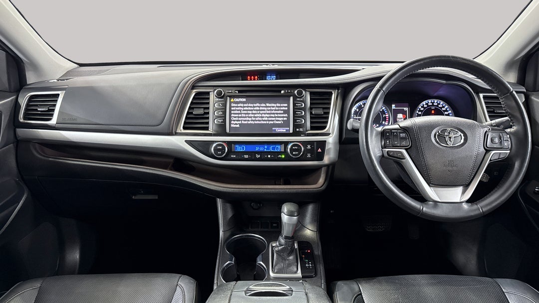 2019 Toyota Kluger Gxl (4x2), Automatic, 96867 km, Dashboard View