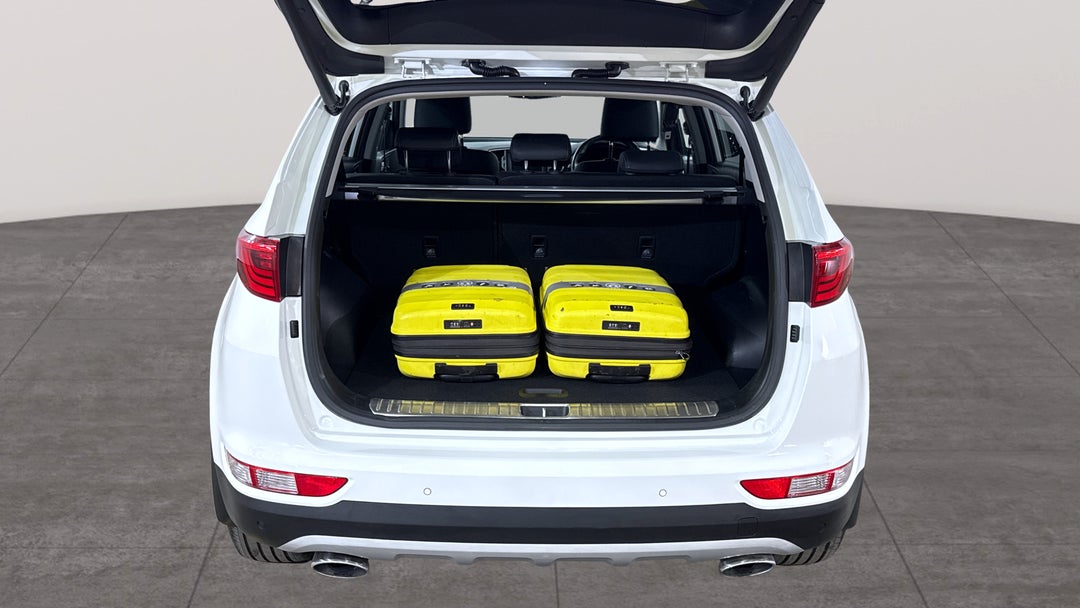 2018 Kia Sportage Gt-line (AWD), Automatic, 53955 km, Boot Inside View with Luggage