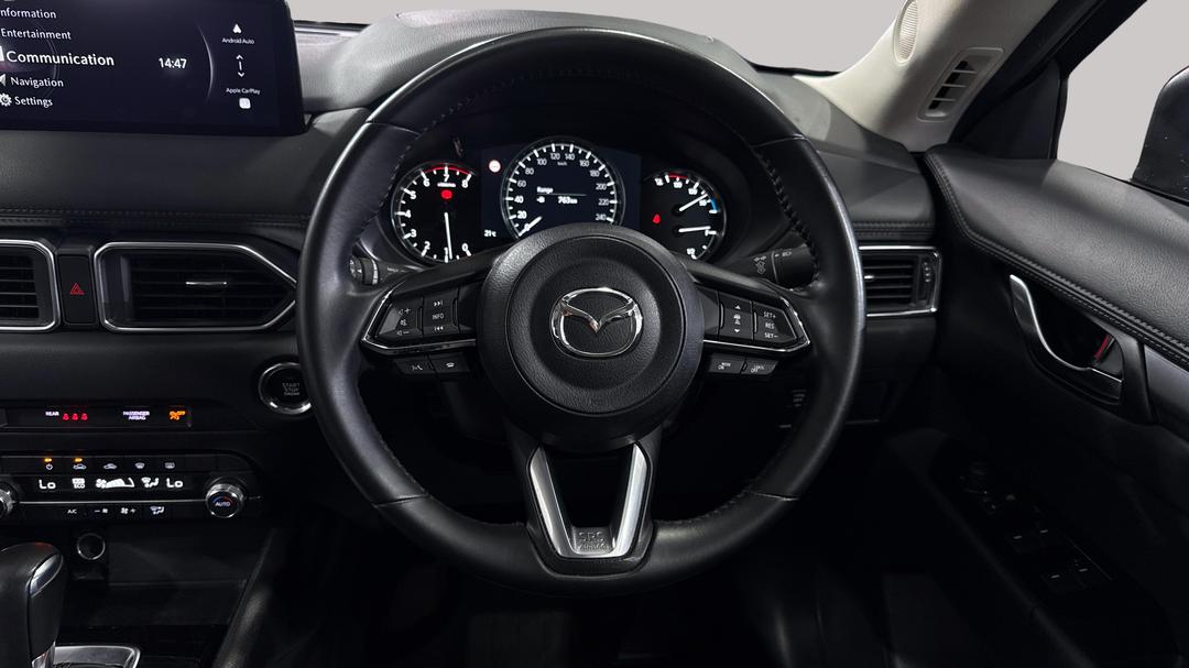 2023 Mazda CX-5 G25 Maxx Sport (FWD), Automatic, 48672 km, Steering Wheel Close-up