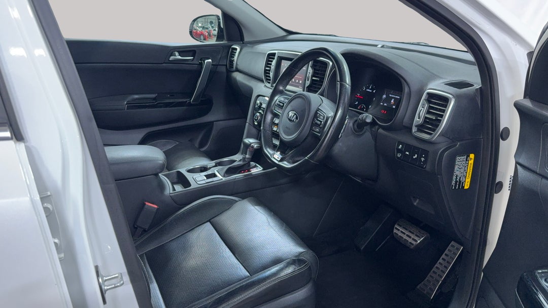 Right Side Front Door Cabin View