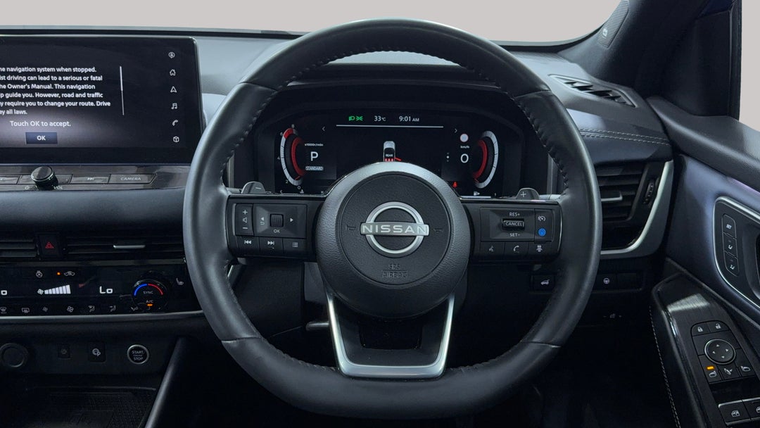 Steering Wheel Close-up