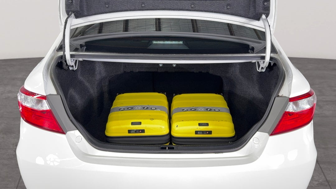 2017 Toyota Camry Altise, Automatic, 65184 km, Boot Inside View with Luggage