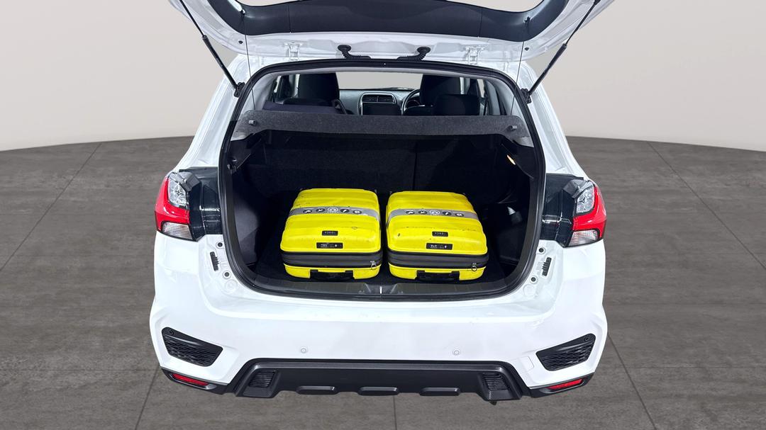 2023 Mitsubishi ASX Es (2WD), Automatic, 55537 km, Boot Inside View with Luggage