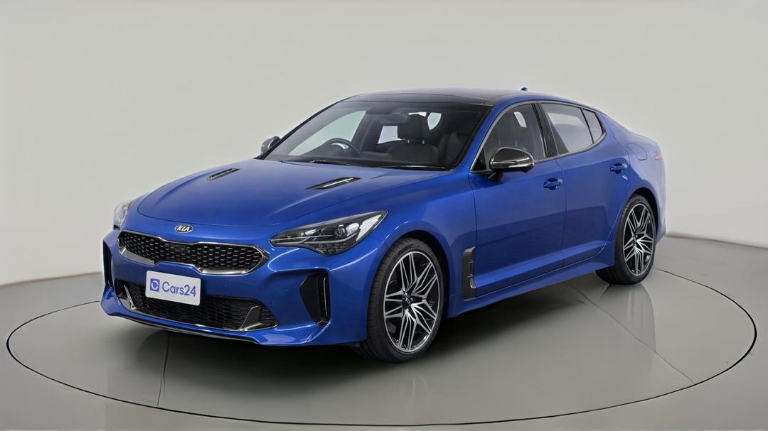 2021 Kia Stinger Gt (black Leather), Automatic, 45027 km, Left Front Diagonal (45- Degree) View