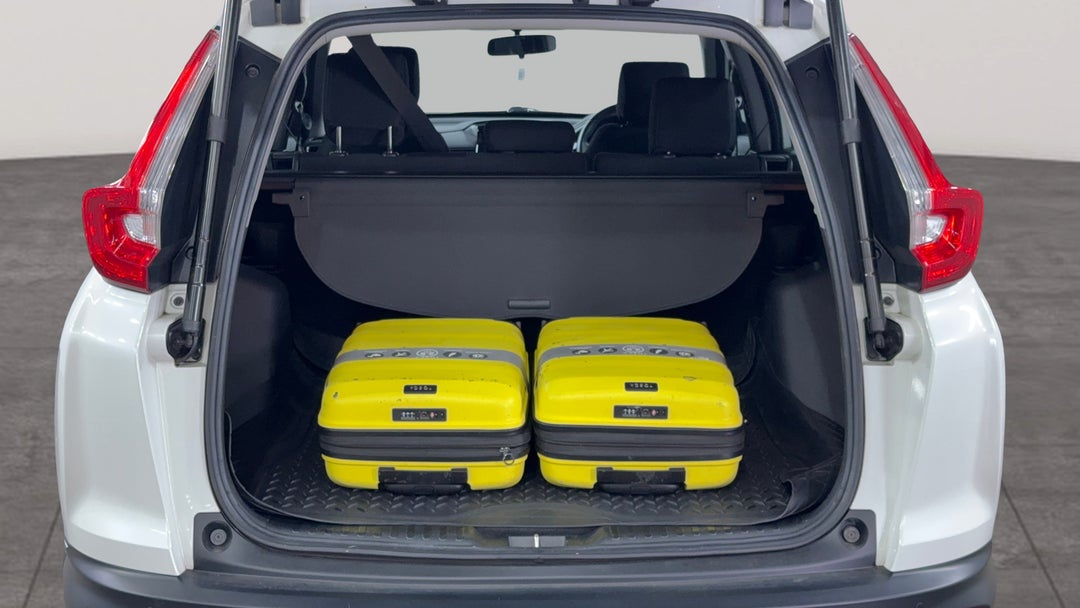Boot Inside View with Luggage