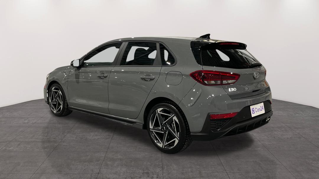2025 Hyundai i30 N Line Mhev, Automatic, 2547 km, Left Back Diagonal (45- Degree) View