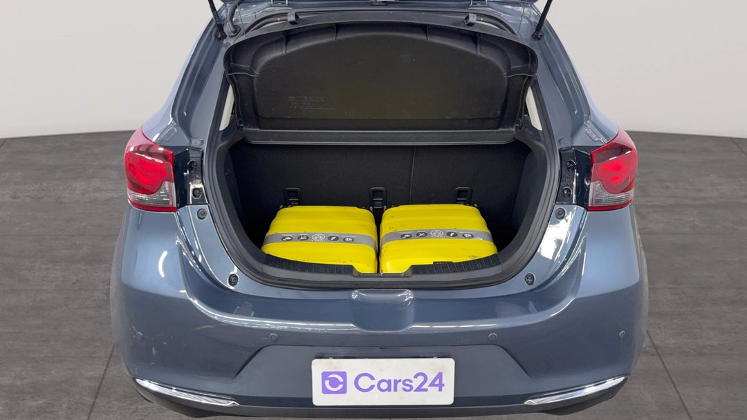 Boot Inside View with Luggage