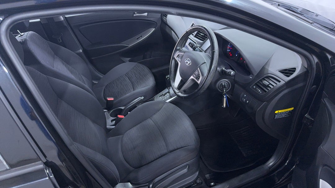 2018 Hyundai Accent Sport, Automatic, 121604 km, Right Side Front Door Cabin View