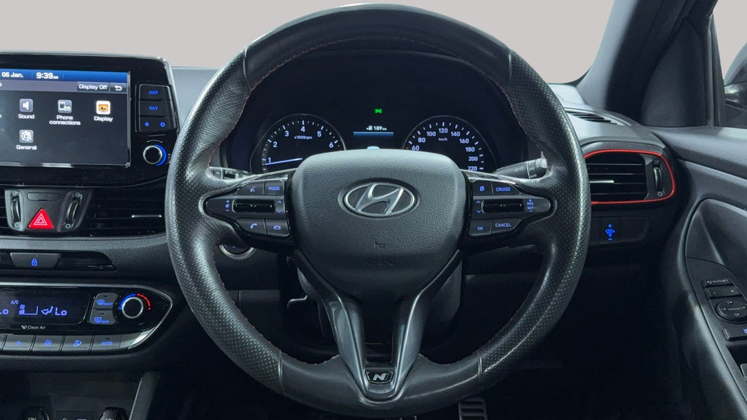 Steering Wheel Close-up