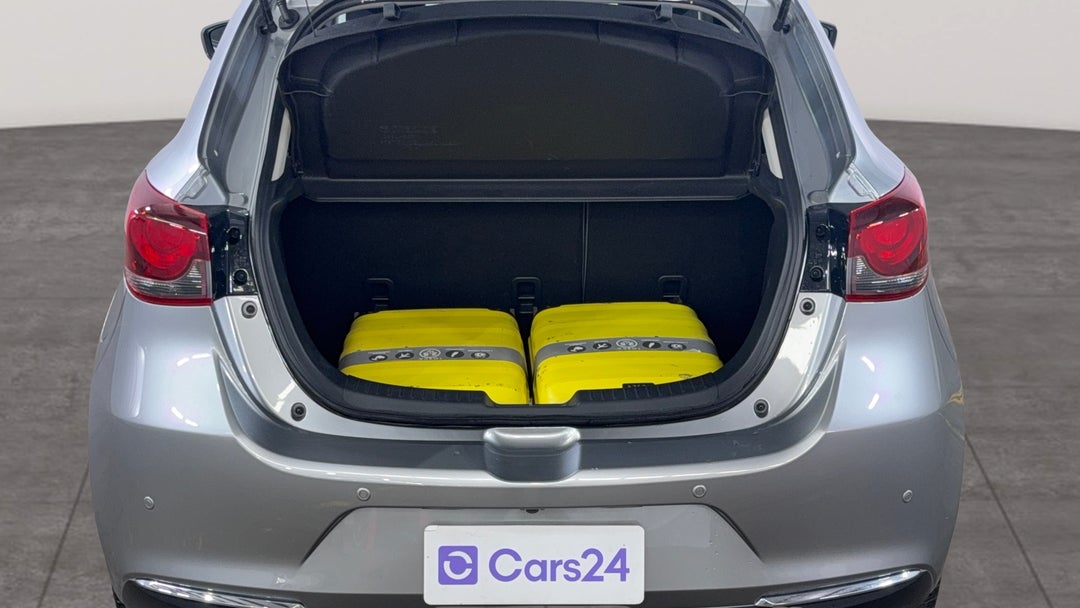 Boot Inside View with Luggage