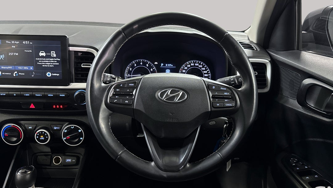 2021 Hyundai Venue Active, Automatic, 57458 km, Steering Wheel Close-up