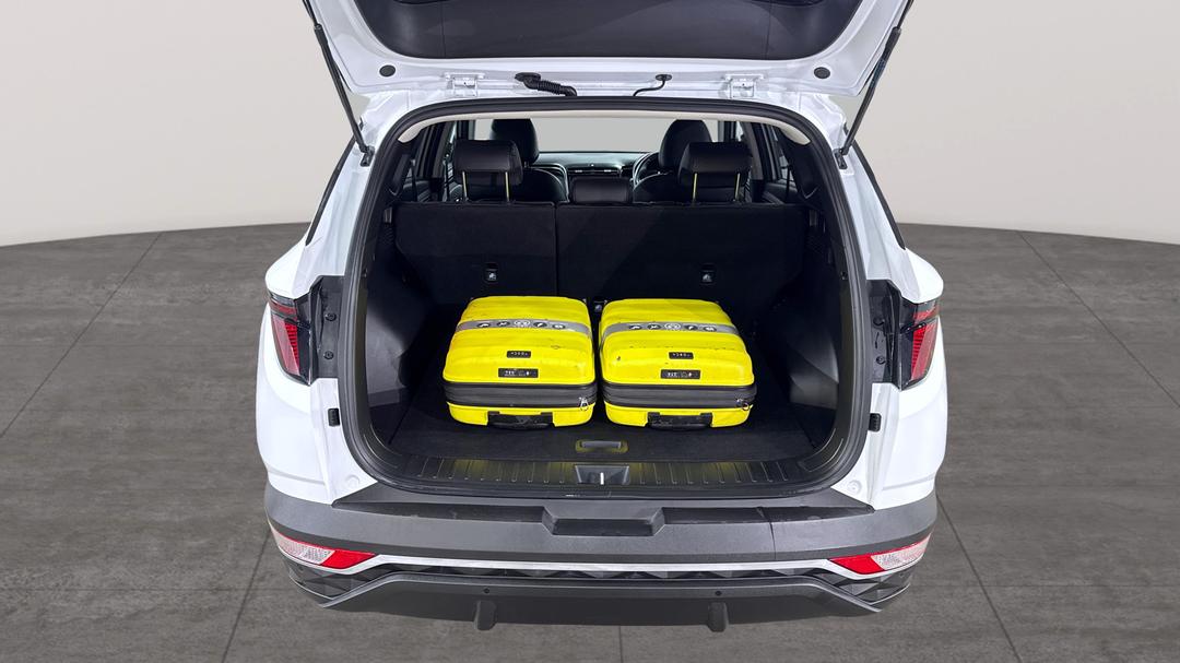 2022 Hyundai Tucson Elite (AWD), Automatic, 56324 km, Boot Inside View with Luggage